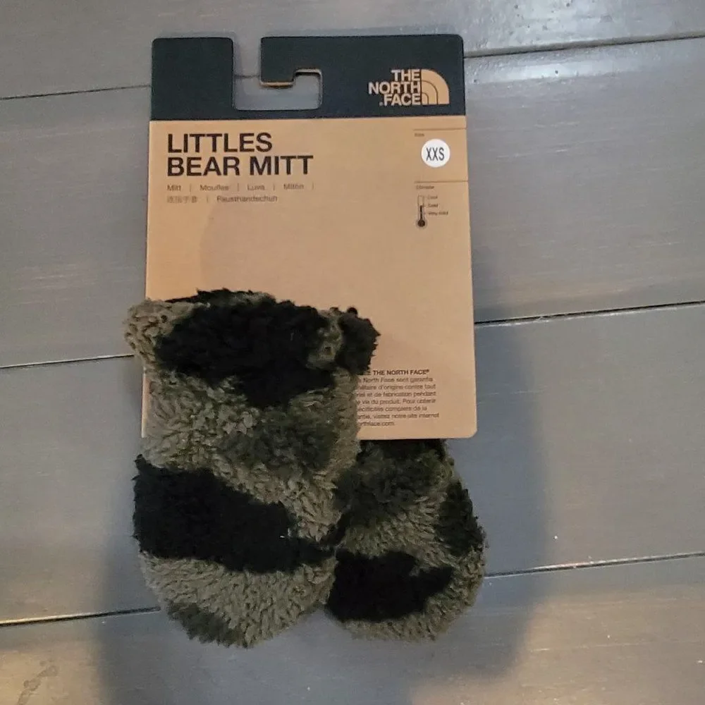 The North Face Littles Bear High-Pile Fleece Mitt Size XXS